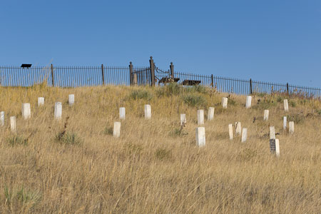 Where They Fell. Little Bighorn Battlefield National Monument, MT ©David Gardner